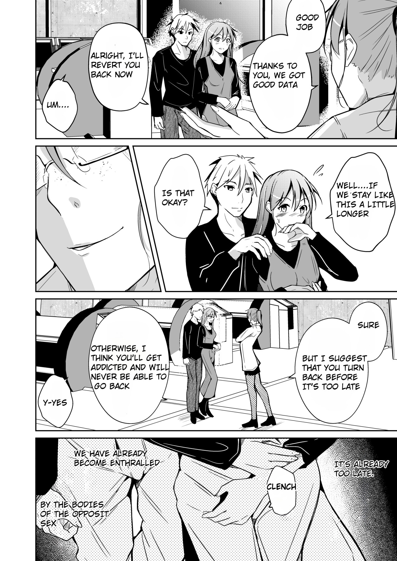 Hentai Manga Comic-Him and Her Captivated by the body of the opposite sex-Read-39